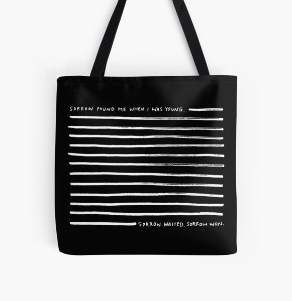 Item preview, Sorrow - The National - white designed and sold by Kris Karlson.