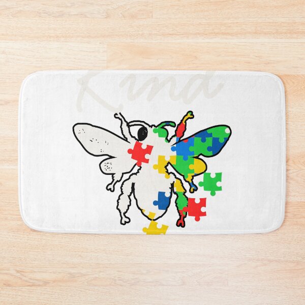 Item preview, Bee Kind Beautiful Autism Awareness Gift gift design Puzzle graphic designed and sold by Lisbob.