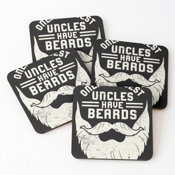 Item preview, Best Uncles Have Beards design, Uncle design, Beard gift design designed and sold by Lisbob.