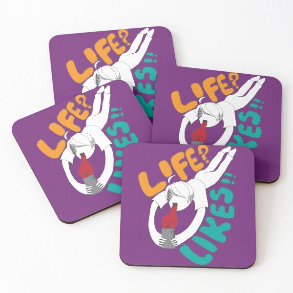 Item preview, Hey My Soul! Life or Likes?! - white version designed and sold by AlbinoSnowman.