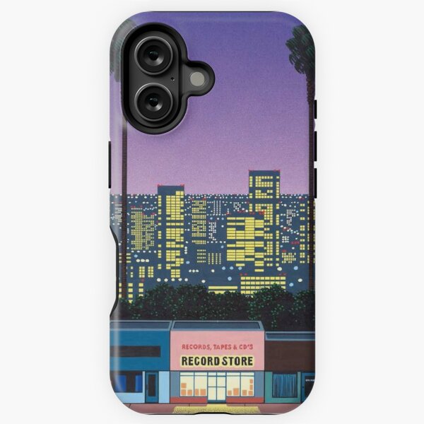 Vista previa del artículo con la obra «Hiroshi nagai Estética vaporwave», diseñado y vendido por Warren B Buffet.