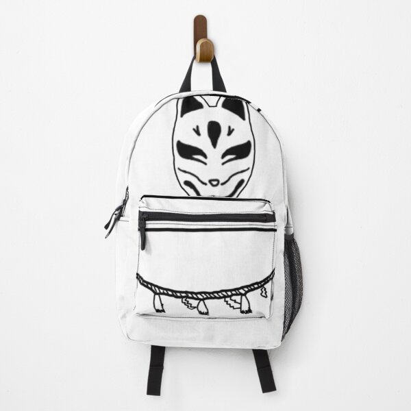 Artikelvorschau, Fox Mask Kitsune Schwarz entworfen und verkauft von Rinnnce Designs.