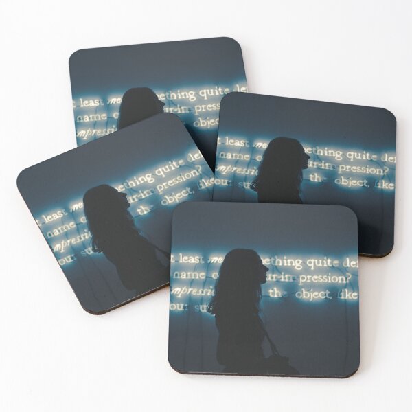 Item preview, Silhouette of girl with neon lights designed and sold by FosilizdTreeSap.