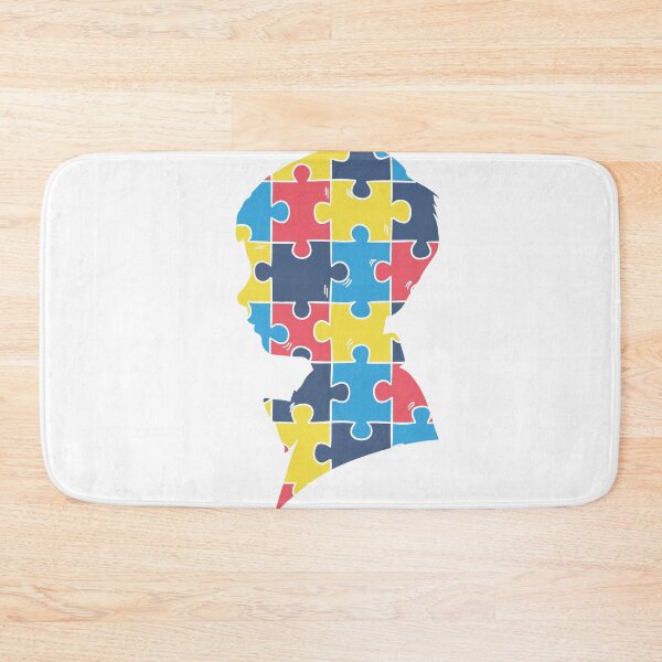 Item preview, Bee Kind Beautiful Autism Awareness Gift gift design Puzzle graphic designed and sold by Lisbob.