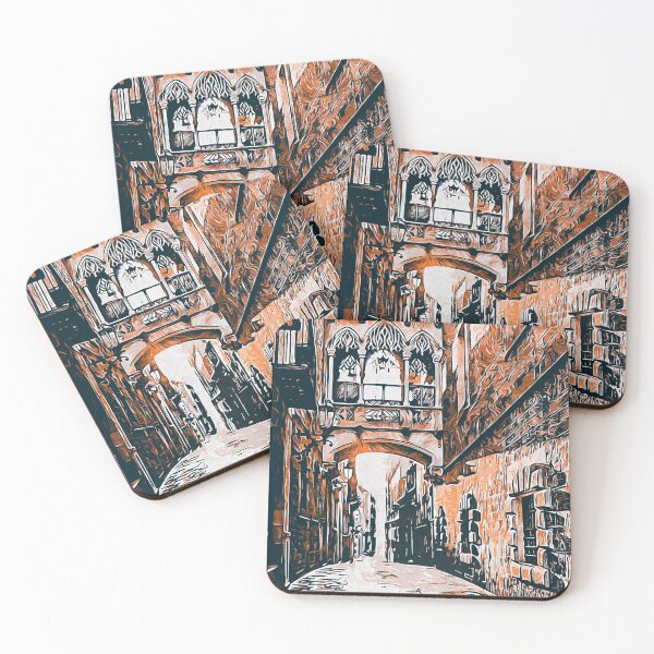 Item preview, Barcelona, Gothic Quarter designed and sold by AM FineArtPrints.