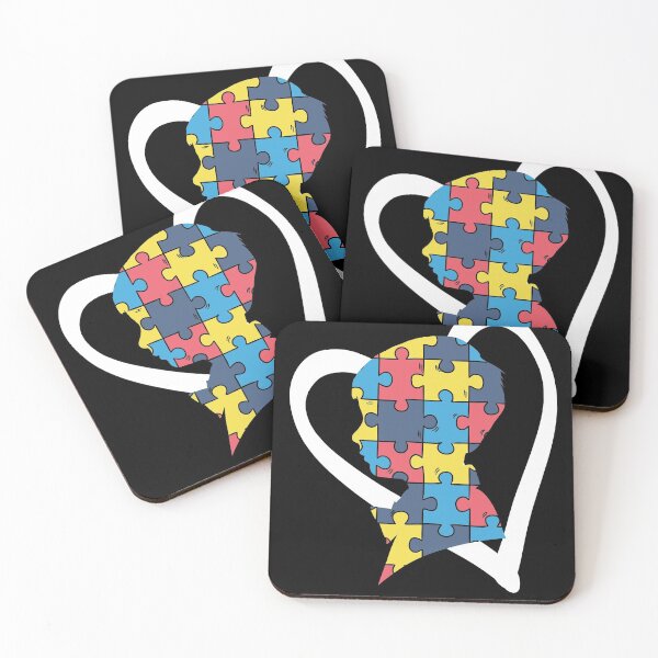 Item preview, Bee Kind Beautiful Autism Awareness Gift gift design Puzzle graphic designed and sold by Lisbob.