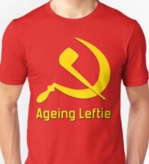 Aging Leftie Unisex T-Shirt