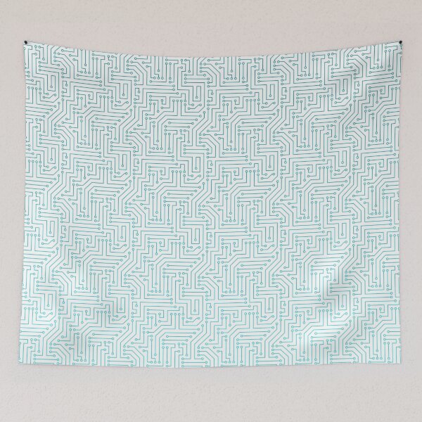 Item preview, Abstract Computer Chips Pattern designed and sold by Hommie9977.