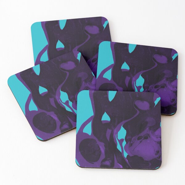 Item preview, Abstract Purple and Turquoise  designed and sold by MPowerTeez.