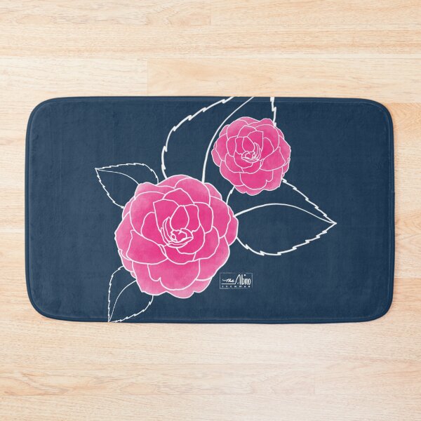 Item preview, Pink Camellia Blossoms designed and sold by AlbinoSnowman.