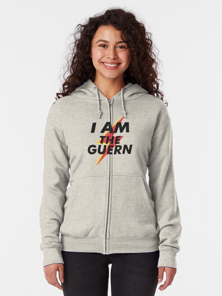 Alternate view of I Am The Guern Zipped Hoodie