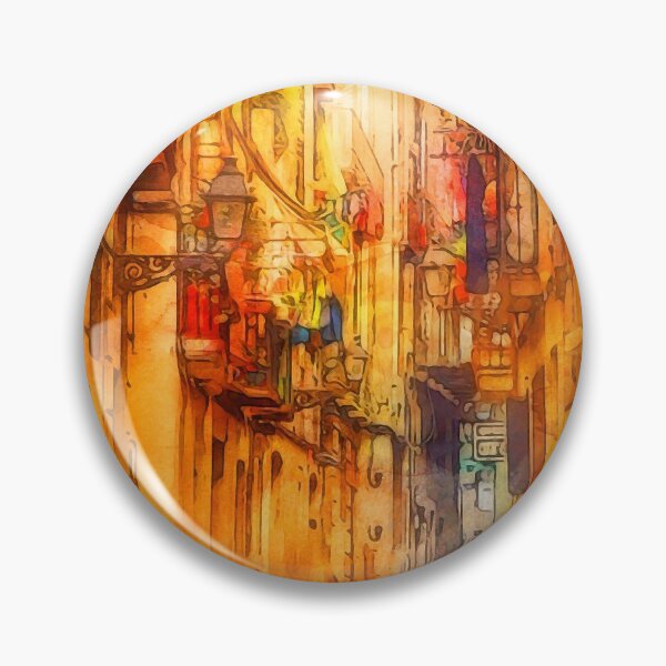 Item preview, Barcelona, Gothic Quarter designed and sold by AM FineArtPrints.