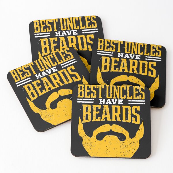 Item preview, Best Uncles Have Beards design, Uncle design, Beard gift graphic designed and sold by Lisbob.
