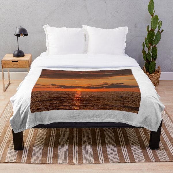 Item preview, Sunset in Hawaii Sundown Photography art pattern sea ocean fire orange reflection  designed and sold by conceptDVS.