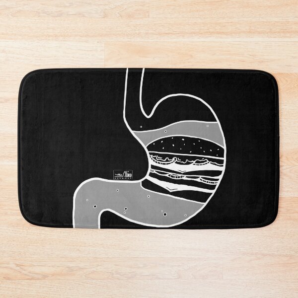 Item preview, Food in My Stomach - Burger designed and sold by AlbinoSnowman.
