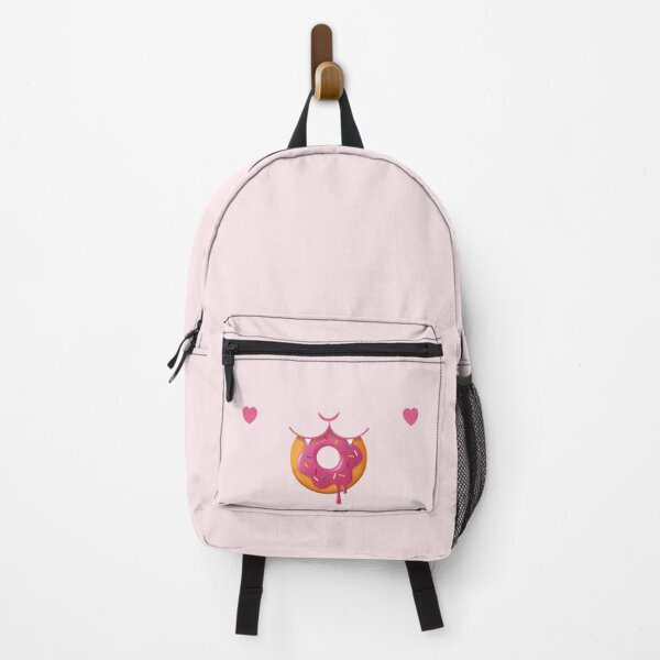 Item preview, Cat having donut - Strawberry Pink designed and sold by episodicDrawing.