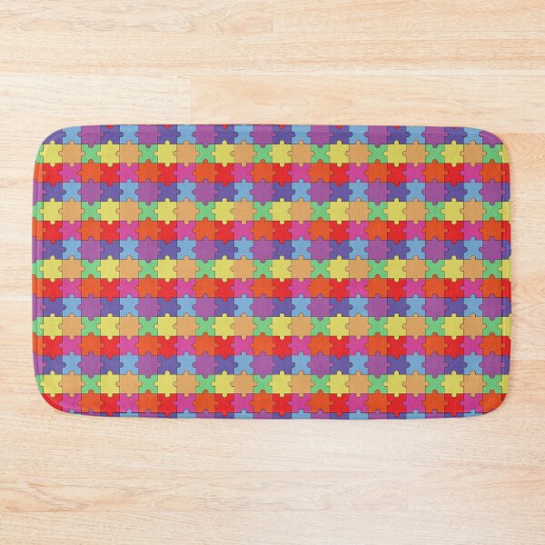 Item preview, Rainbow Jigsaw pattern designed and sold by ianablakeman.