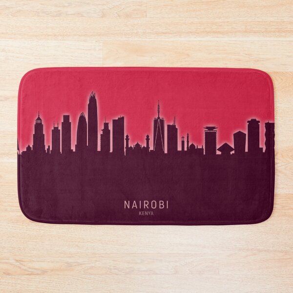 Item preview, Nairobi Kenya Skyline designed and sold by ArtPrints.