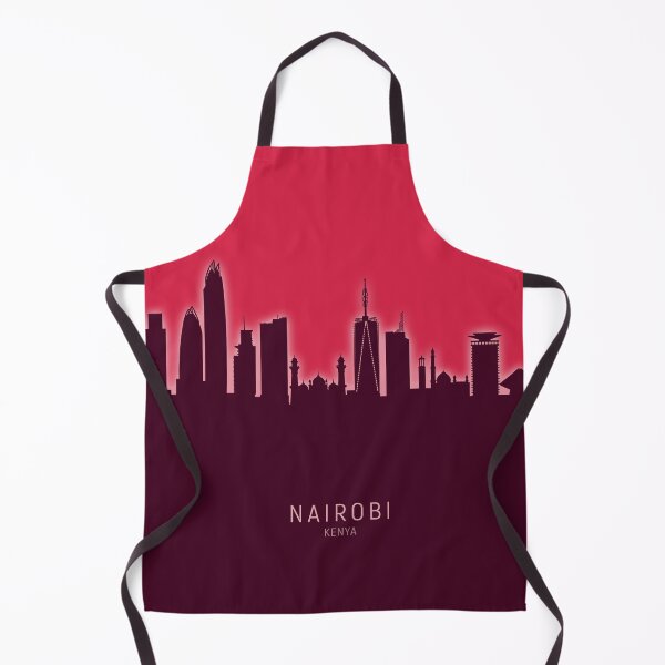 Item preview, Nairobi Kenya Skyline designed and sold by ArtPrints.