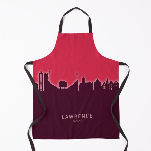Item preview, Lawrence Kansas Skyline designed and sold by ArtPrints.