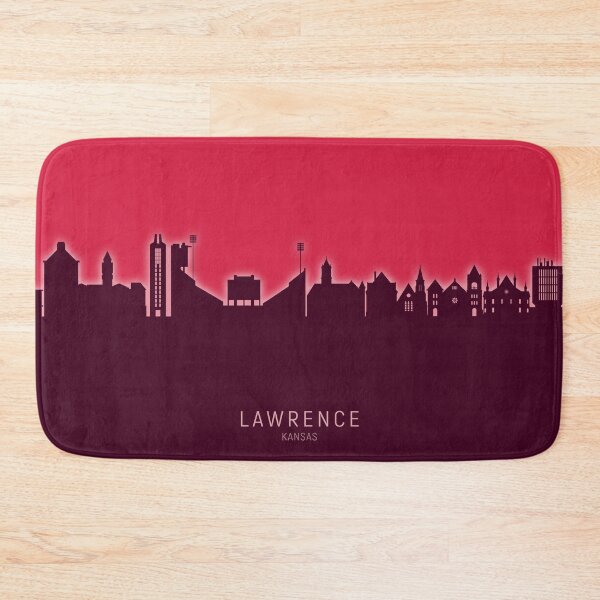 Item preview, Lawrence Kansas Skyline designed and sold by ArtPrints.