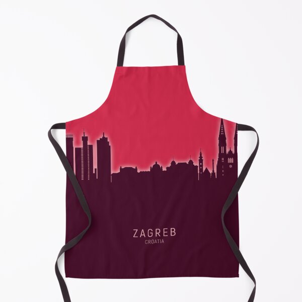 Item preview, Zagreb Croatia Skyline designed and sold by ArtPrints.