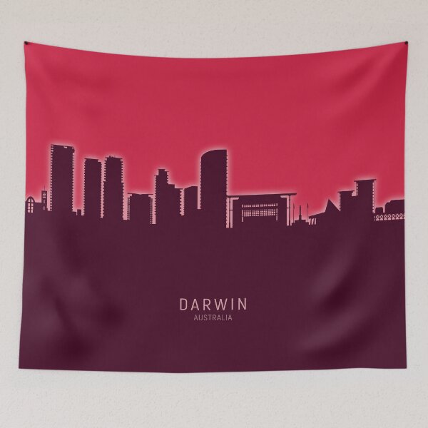 Item preview, Darwin Australia Skyline designed and sold by ArtPrints.