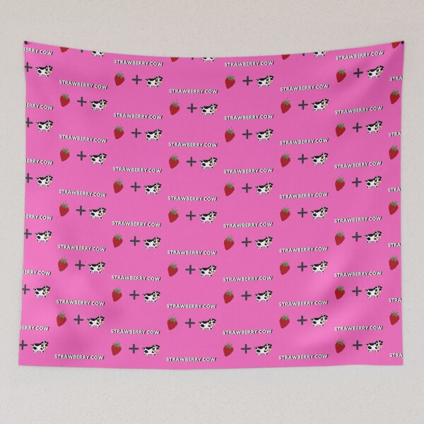 Item preview, strawberry cow + Funny + cute designed and sold by Perfectionist09.