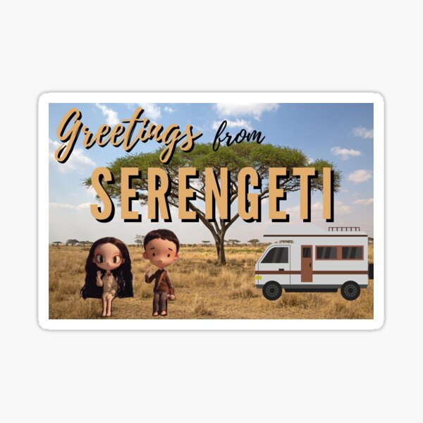 Artikel-Vorschau von Es ist in Ordnung, nicht in Ordnung zu sein - Serengeti, designt und verkauft von kdramastan.