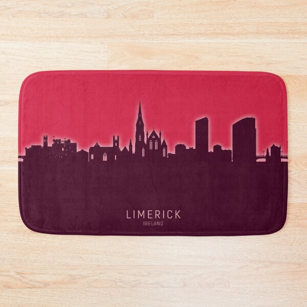 Item preview, Limerick Ireland Skyline designed and sold by ArtPrints.