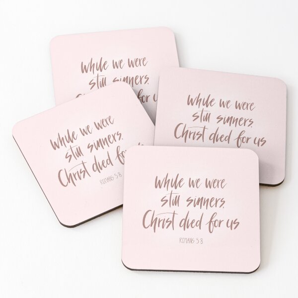 Item preview, Romans 5:8 - While we were sinners, Christ died for us designed and sold by cinw.