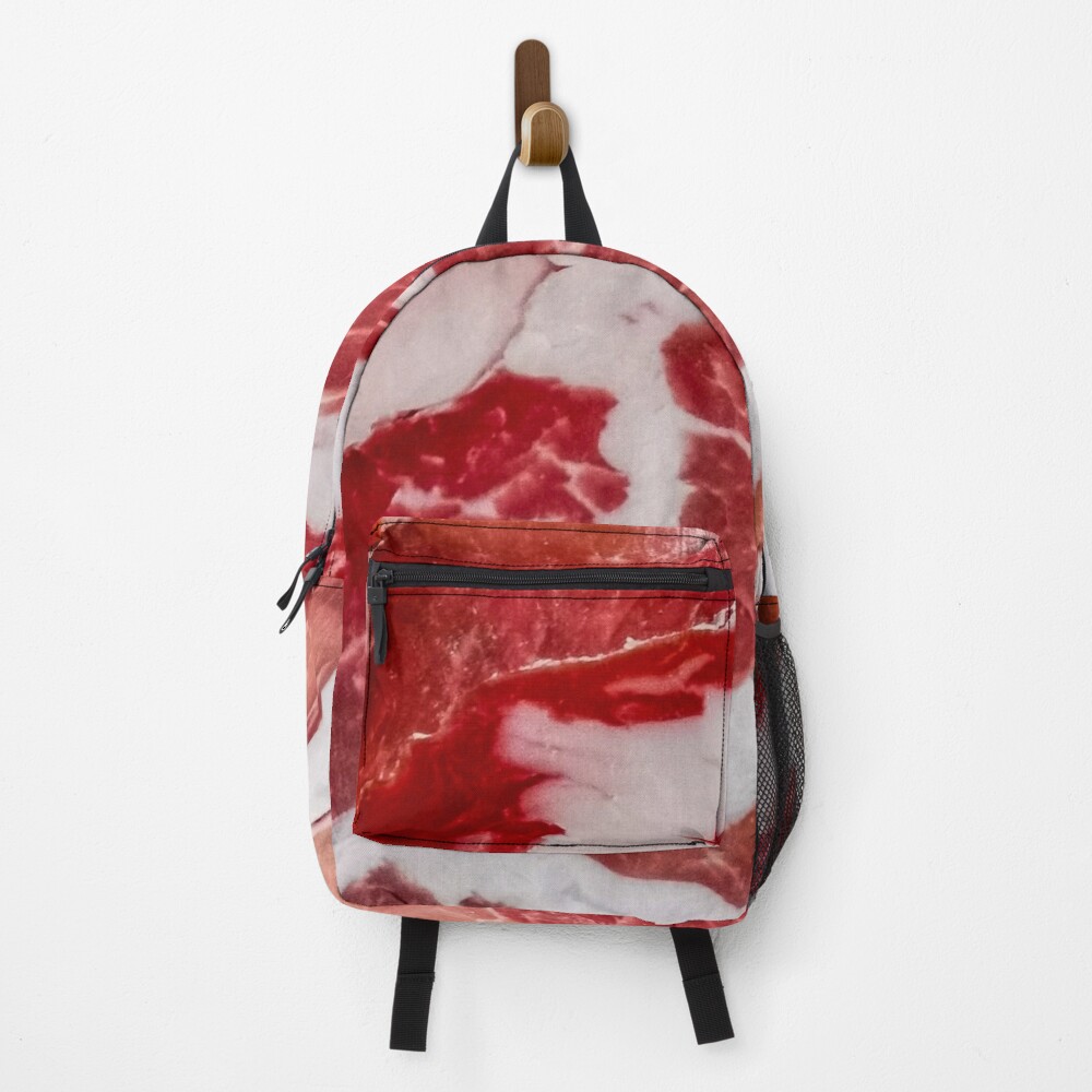 Meat backpacks are a rare and delicious looking fashion accessory