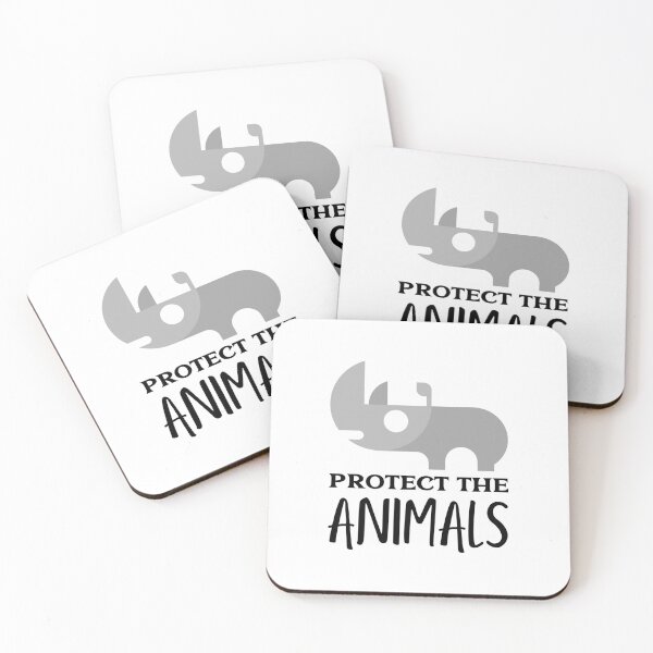 Item preview, Protect the Animals - Rhino Icon designed and sold by javes93.