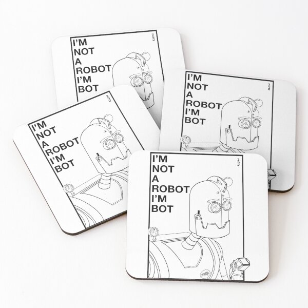 Item preview, I’m Bot designed and sold by Mezasu.