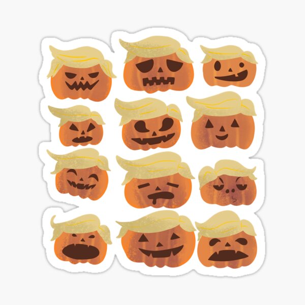 Item preview, Trumpkin tshirt sticker collection designed and sold by Ortzi68.