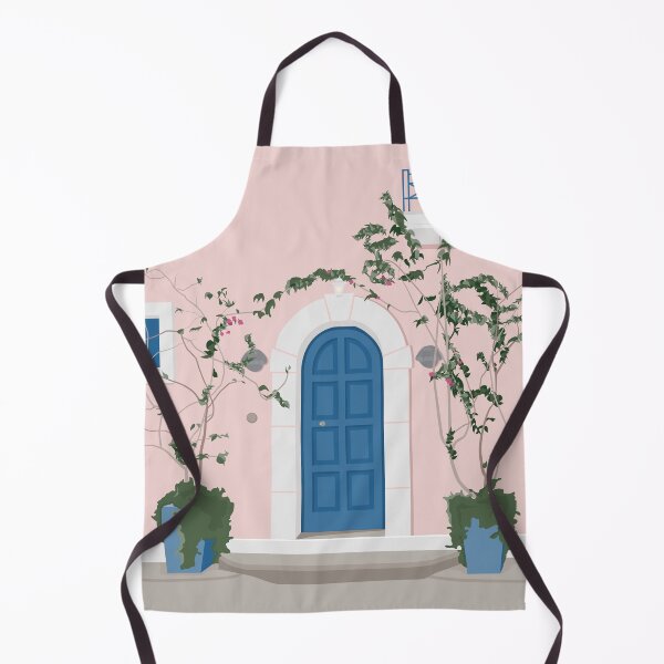 Item preview, Greece - Kefalonian Door  designed and sold by mtsala illustrations.