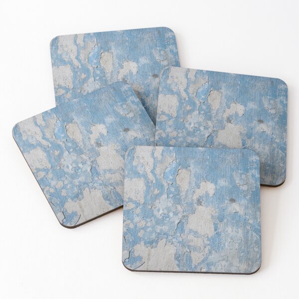 Item preview, blue chipped wall color vintage designed and sold by moonaliara.
