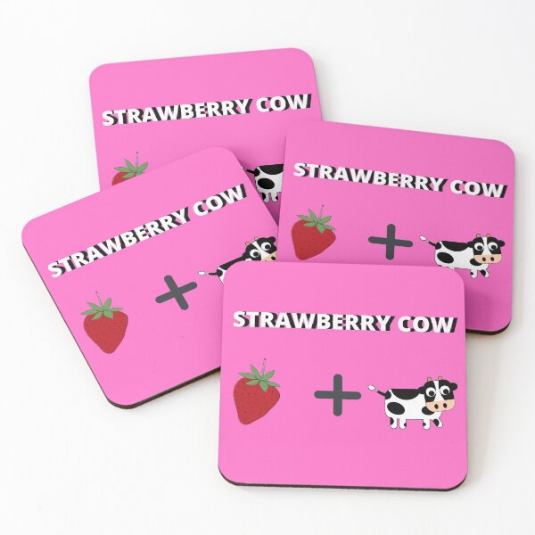 Item preview, strawberry cow + Funny + cute designed and sold by Perfectionist09.