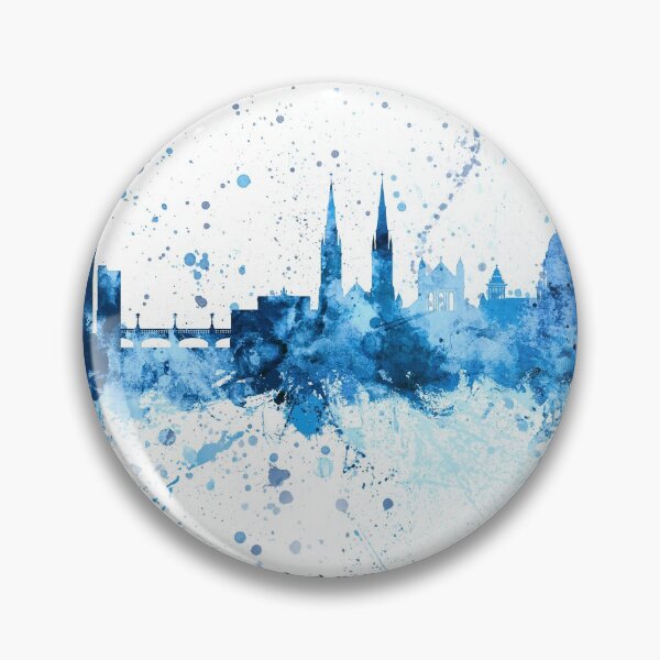 Artikelvorschau, Skyline von Belfast, Nordirland entworfen und verkauft von ArtPrints.