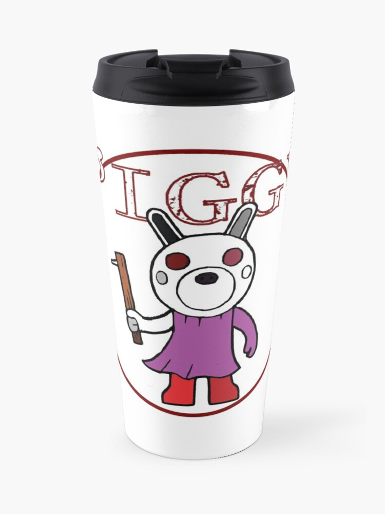 Piggy Roblox Roblox Game Roblox Characters Travel Mug By Affwebmm Redbubble - roblox grinder