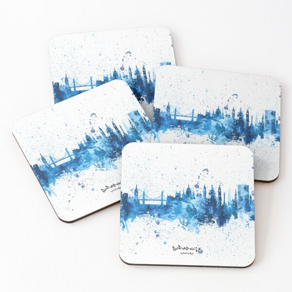 Item preview, Budapest Hungary Skyline designed and sold by ArtPrints.
