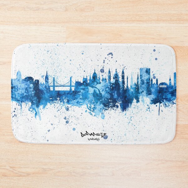 Item preview, Budapest Hungary Skyline designed and sold by ArtPrints.