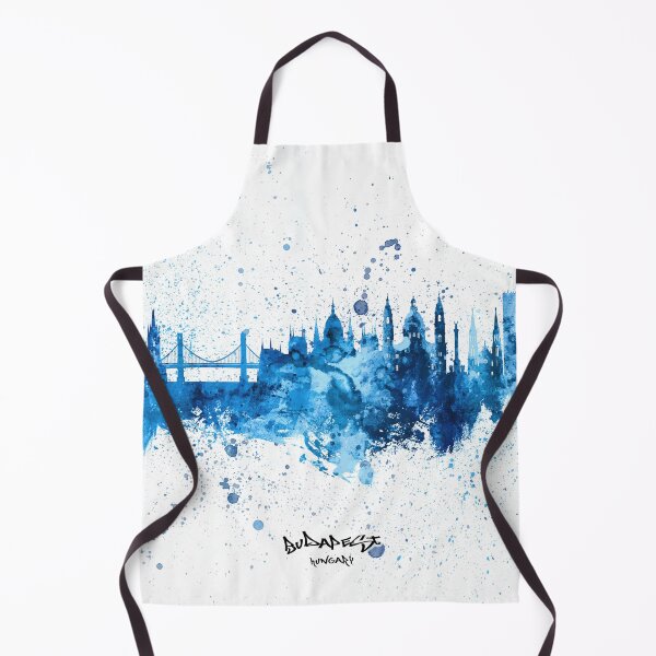 Item preview, Budapest Hungary Skyline designed and sold by ArtPrints.