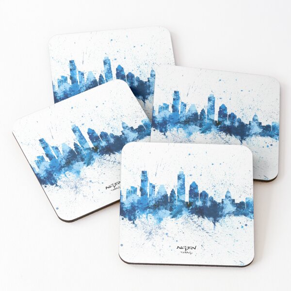 Item preview, Austin Texas Skyline designed and sold by ArtPrints.
