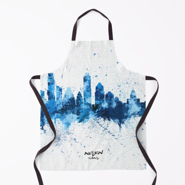 Aperçu de l'œuvre Austin Texas Skyline créée et vendue par ArtPrints.