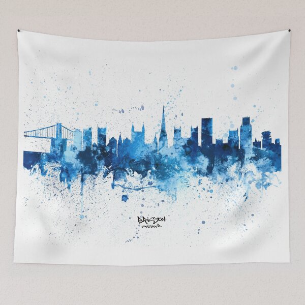 Item preview, Bristol England Skyline designed and sold by ArtPrints.