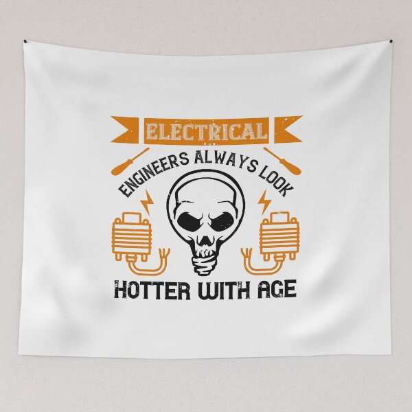 Item preview, Electrical Engineers Always Look Hotter With Age designed and sold by GoodVibeDesign.