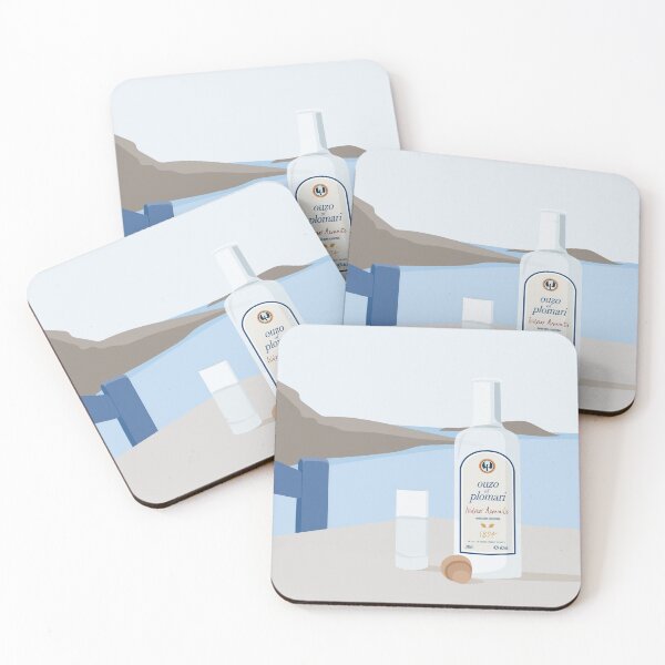 Item preview, Greece - Ouzo designed and sold by mtsala illustrations.