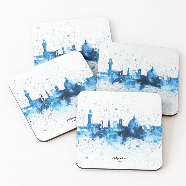 Aperçu de l'œuvre Florence Italy Skyline créée et vendue par ArtPrints.