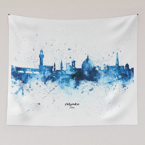 Aperçu de l'œuvre Florence Italy Skyline créée et vendue par ArtPrints.